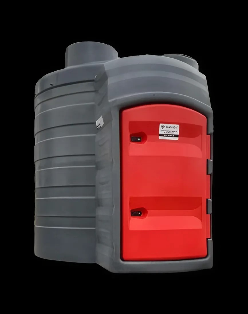 Ємність пластикова двостінна для дизельного пального, вертикальна 10000 літрів, SWIMER